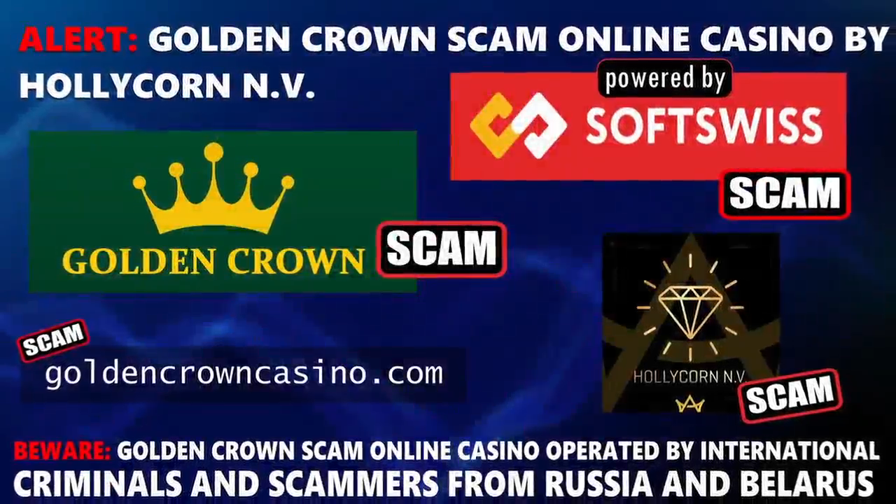 Goldencrown - softswiss scam - Casino by Softswiss